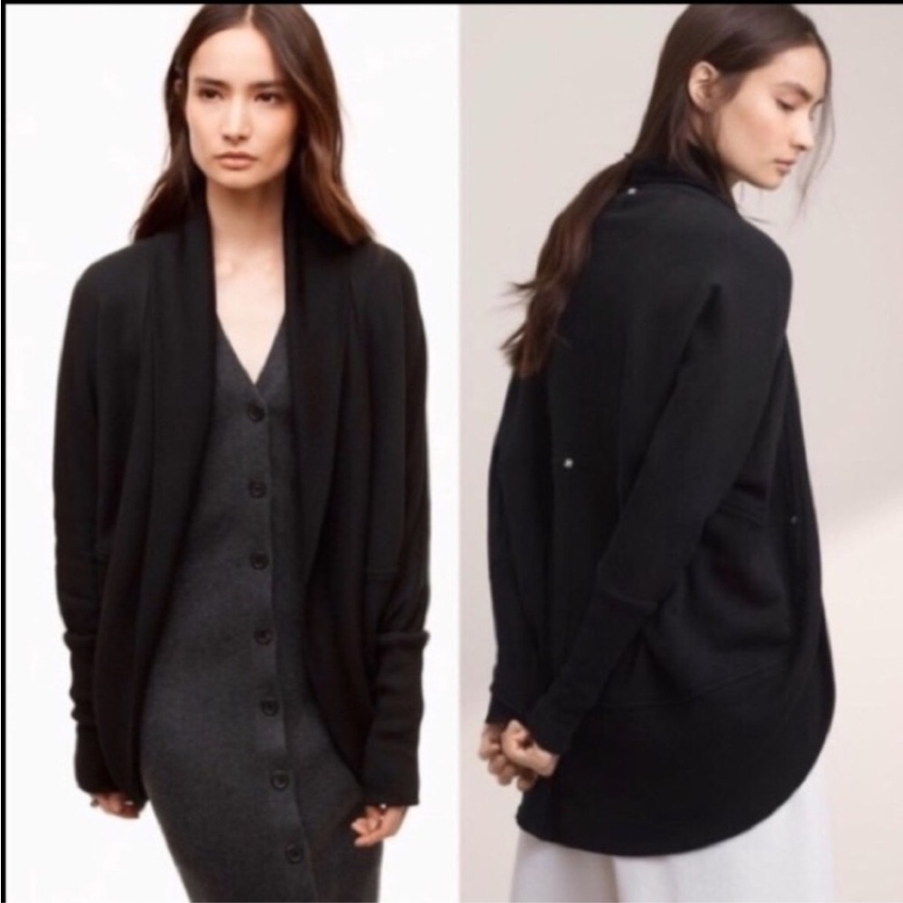 ARITZIA Wilfred Diderot Cardigan Sweater Black XXS